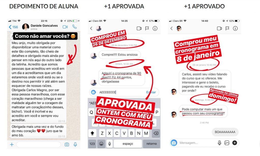 Cronograma 90 Dias do Aprovado