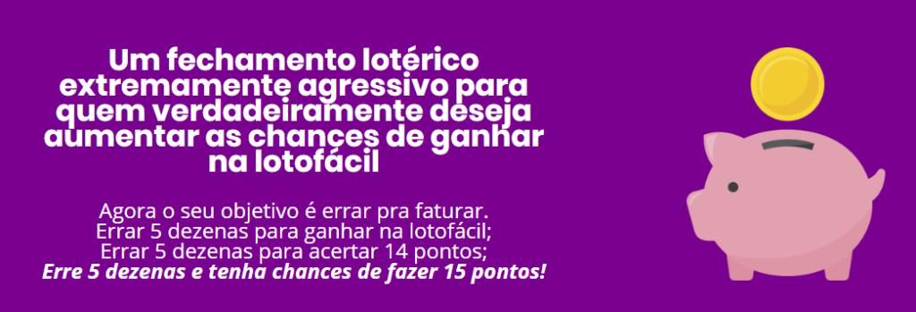 Fechamento Lotofácil