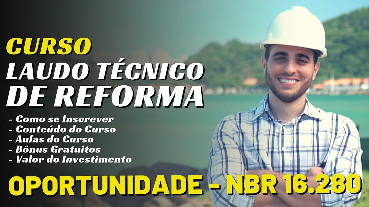 Curso Elaboração de Laudo Técnico de Reforma